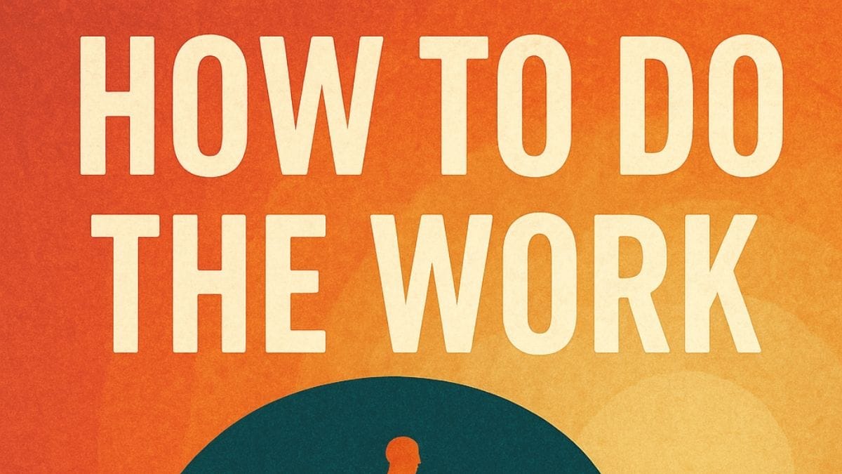 How to Do the Work by Dr. Nicole LePera conceptual book cover