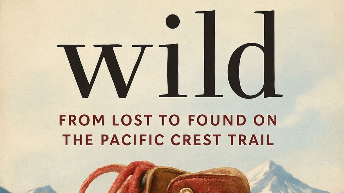Wild: From Lost to Found on the Pacific Crest Trail by Cheryl Strayed conceptual book cover
