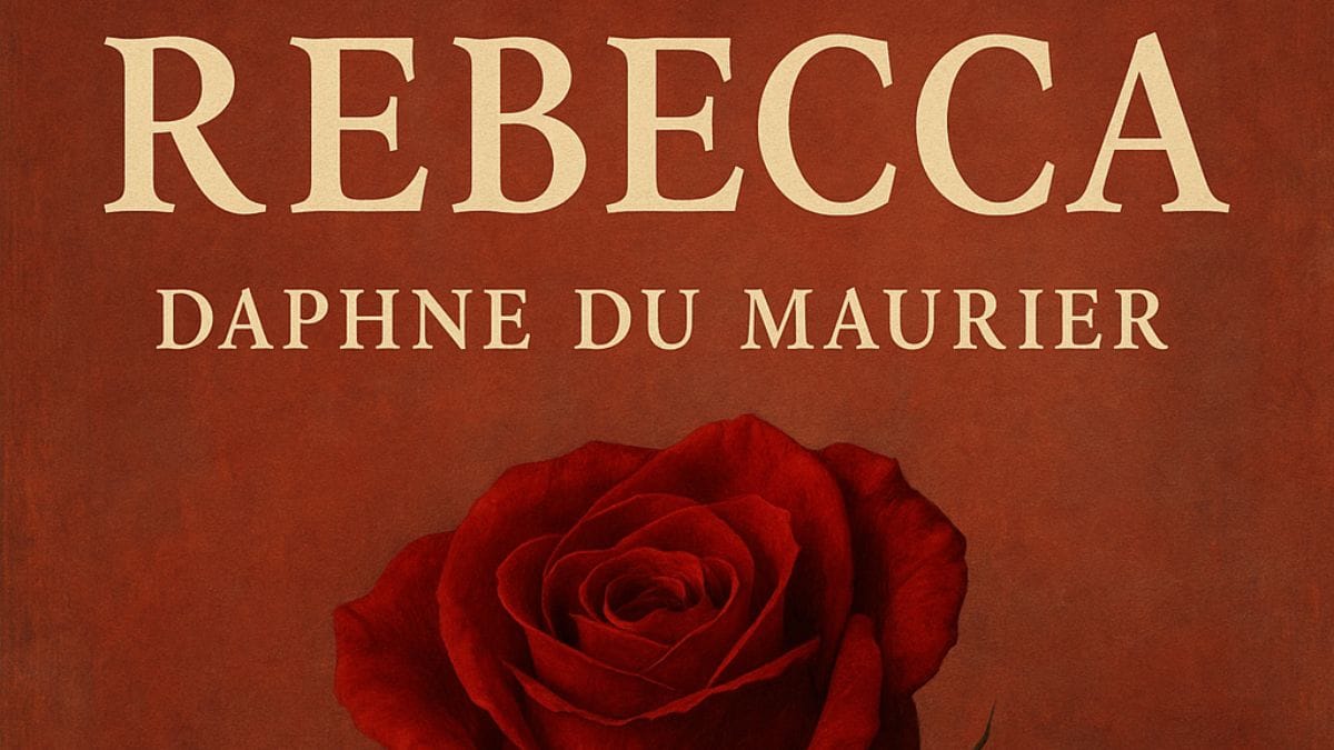 Rebecca by Daphne du Maurier conceptual book cover