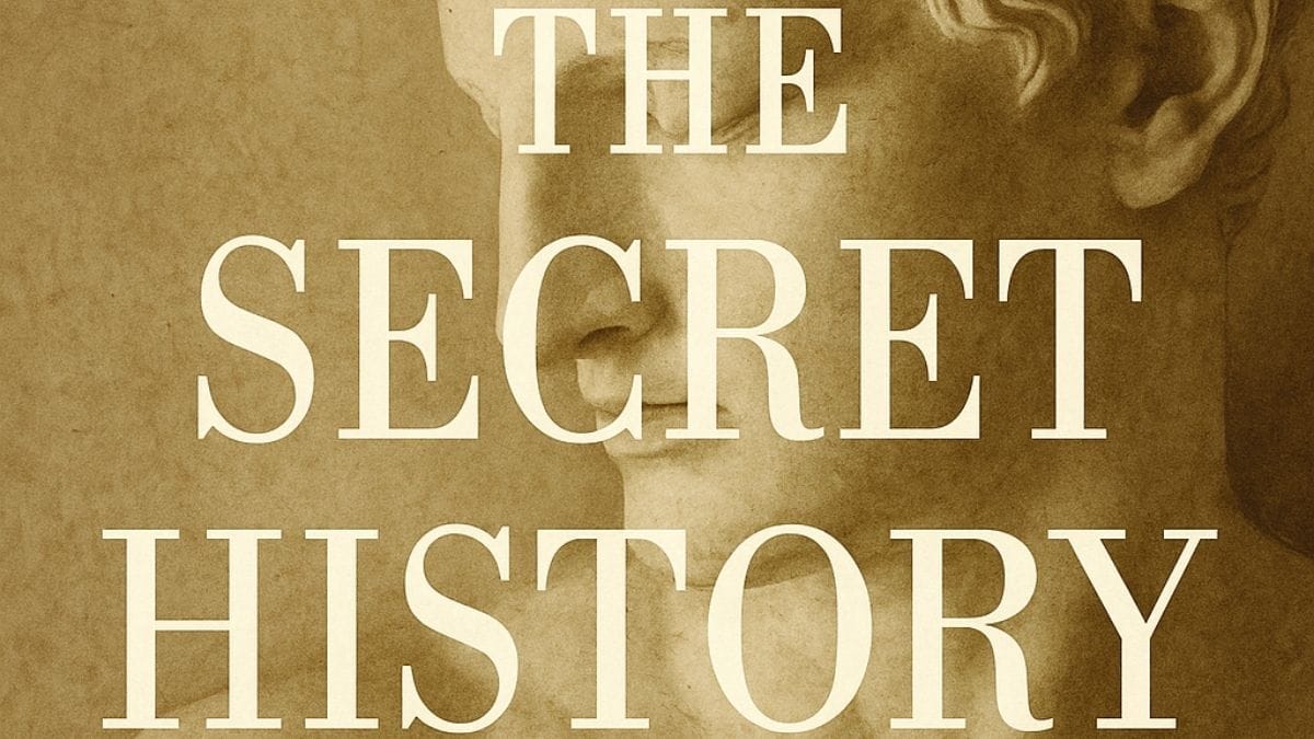 The Secret History by Donna Tartt conceptual book cover
