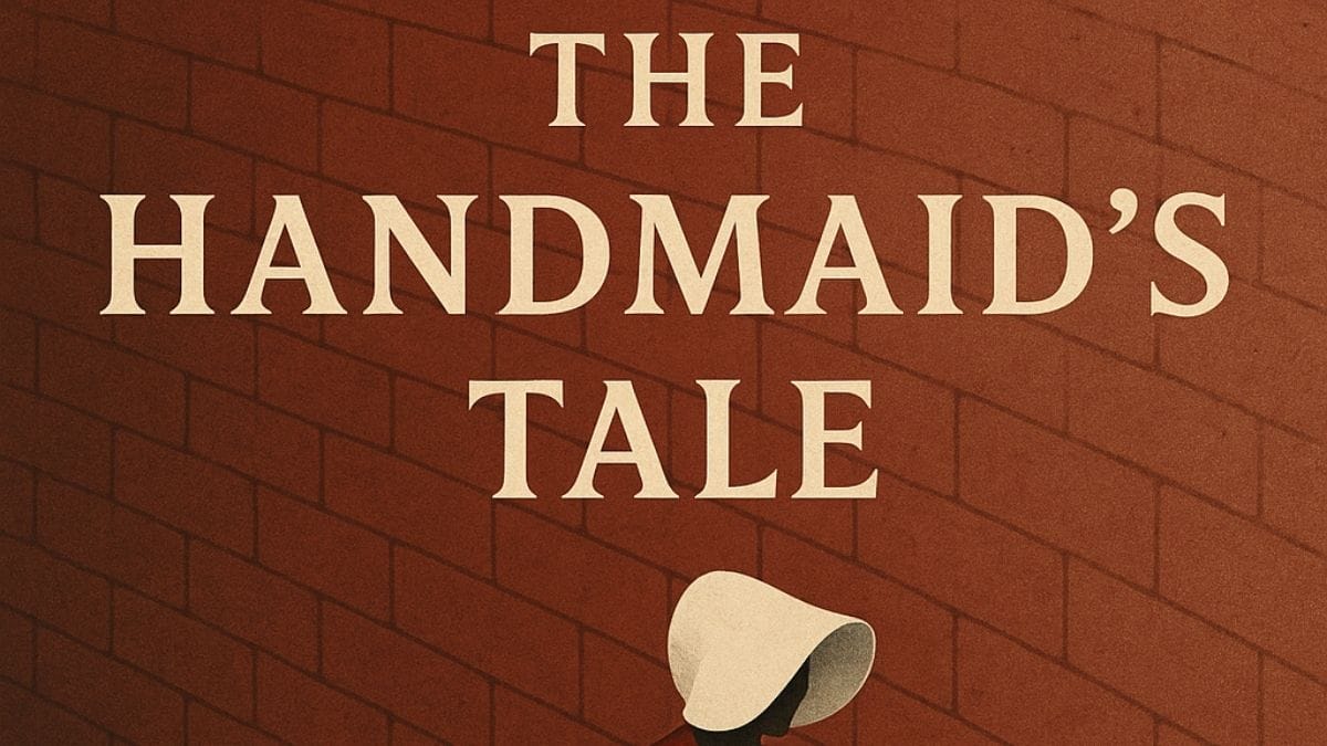 The Handmaid’s Tale by Margaret Atwood conceptual book cover