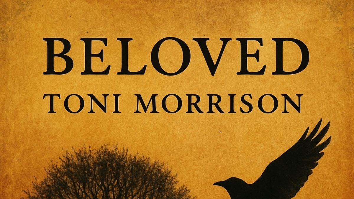 Beloved by Toni Morrison conceptual book cover