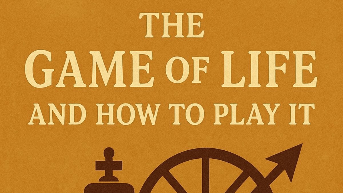 The Game of Life and How to Play It by Florence Scovel Shinn conceptual book cover