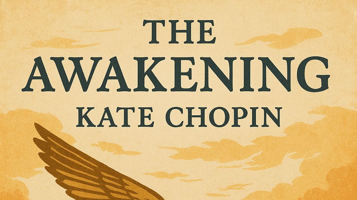 The Awakening by Kate Chopin conceptual book cover