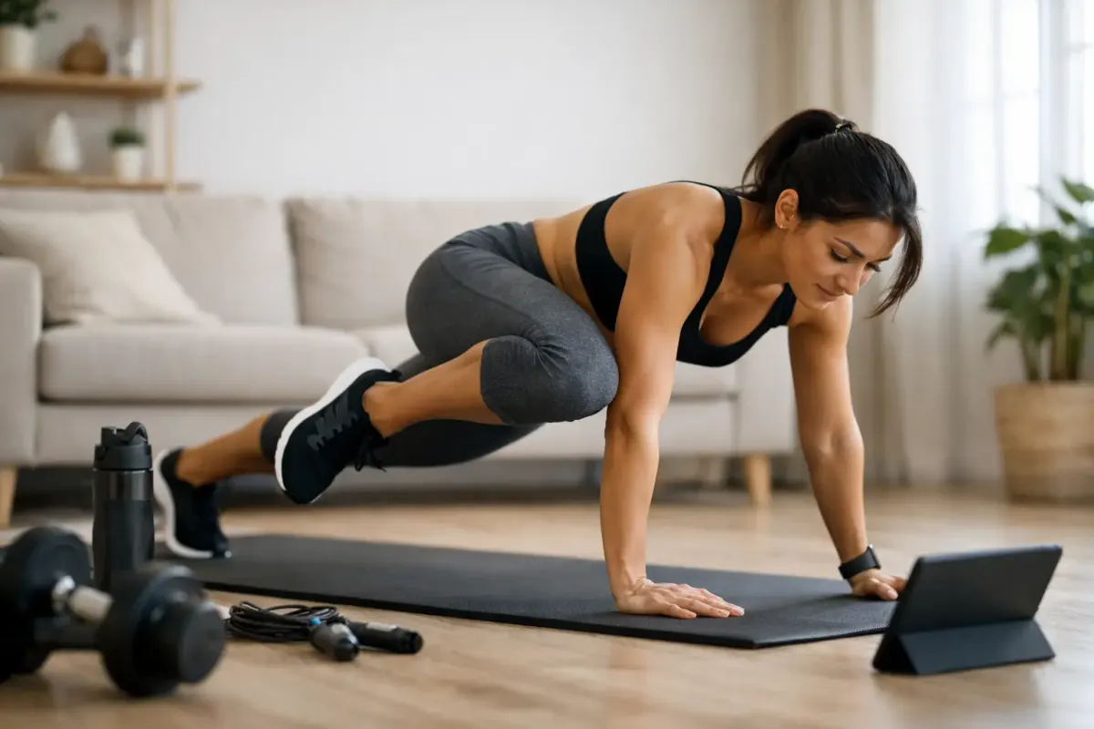 Entrenamiento en casa 20 minutos que funciona
