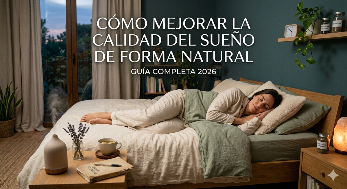 Cómo Mejorar la Calidad del Sueño de Forma Natural: Guía Completa 2026