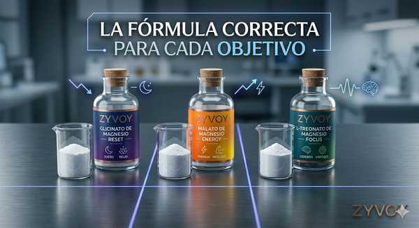 Los mejores magnesios de 2026: Glicinato, Malato y Treonato — ¿cuál es el tuyo?
