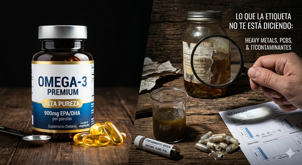 Omega-3 de alta pureza: lo que la etiqueta no te está diciendo