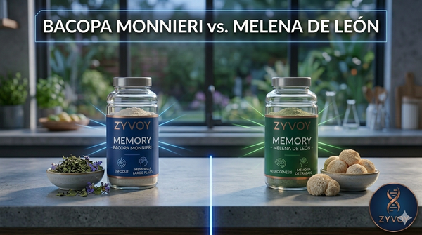 Bacopa Monnieri vs. Melena de León: ¿Cuál elegir para la memoria?