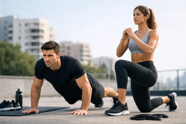 Rutina full body sin gimnasio que sí funciona