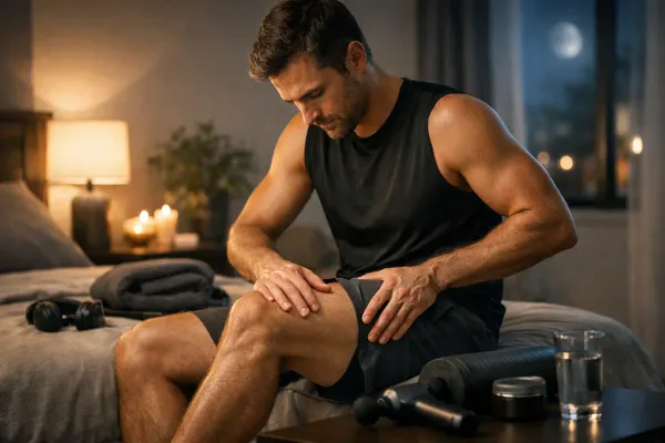 Rutina nocturna para recuperación muscular eficaz