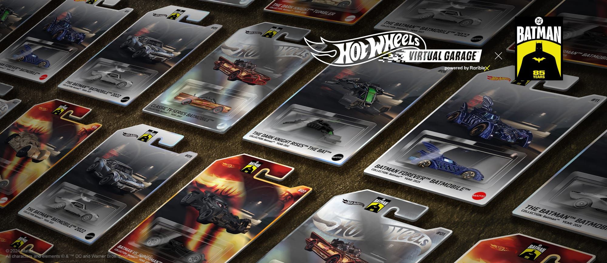 Batman Collectibles Now Parked in the Hot Wheels Virtual Garage