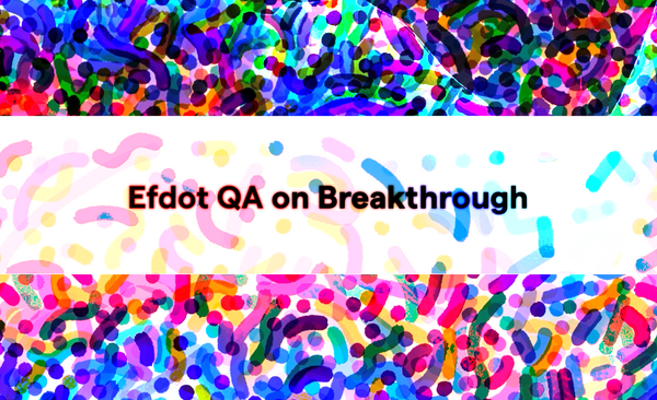 Efdot Unveils 'Breakthrough' and Talks of Art, NFTs and His New Drop