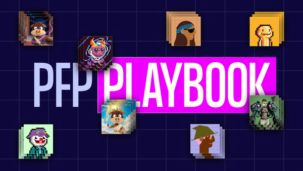 PFP collections as GTM Infrastructure