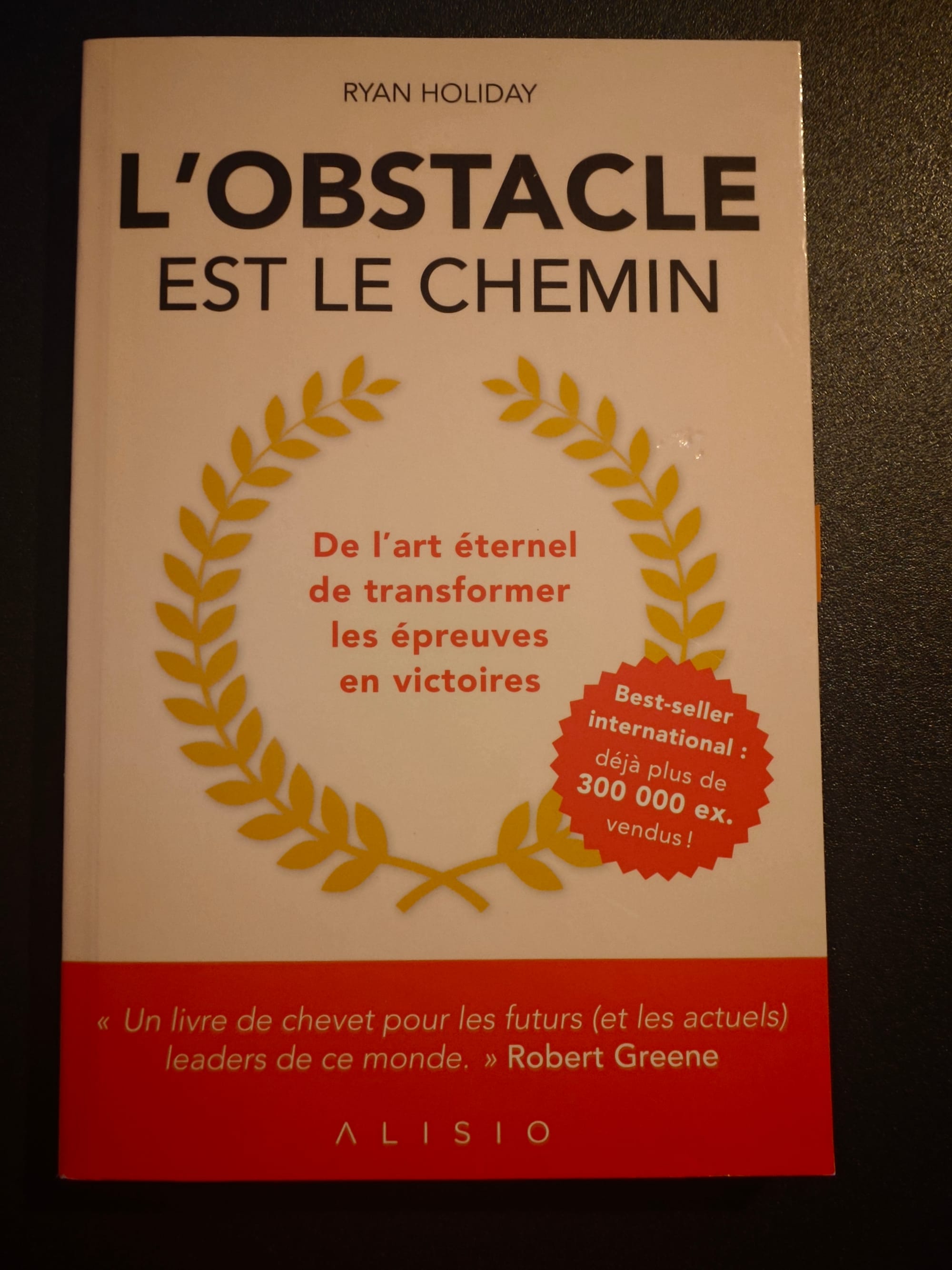 L'obstacle est le chemin