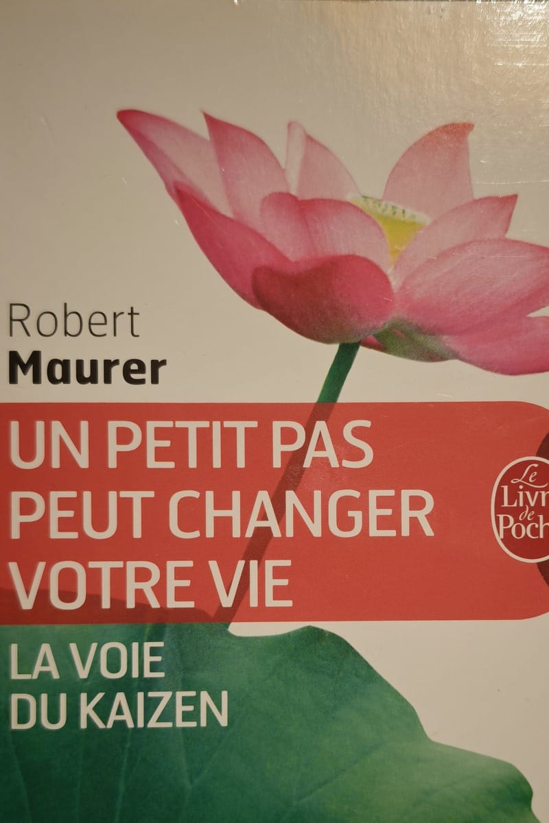 Un petit pas peut changer votre vie