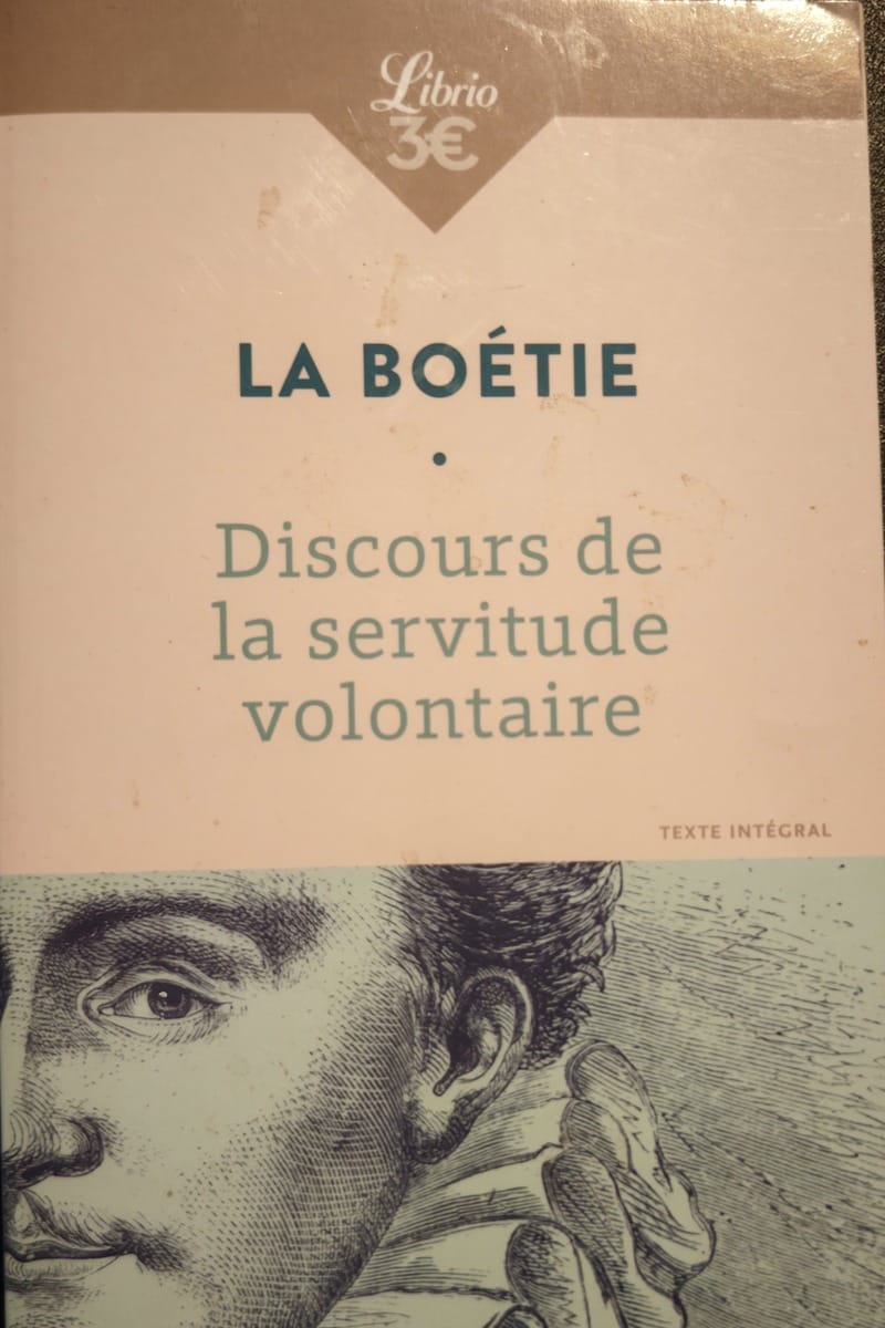 Discours de la servitude volontaire