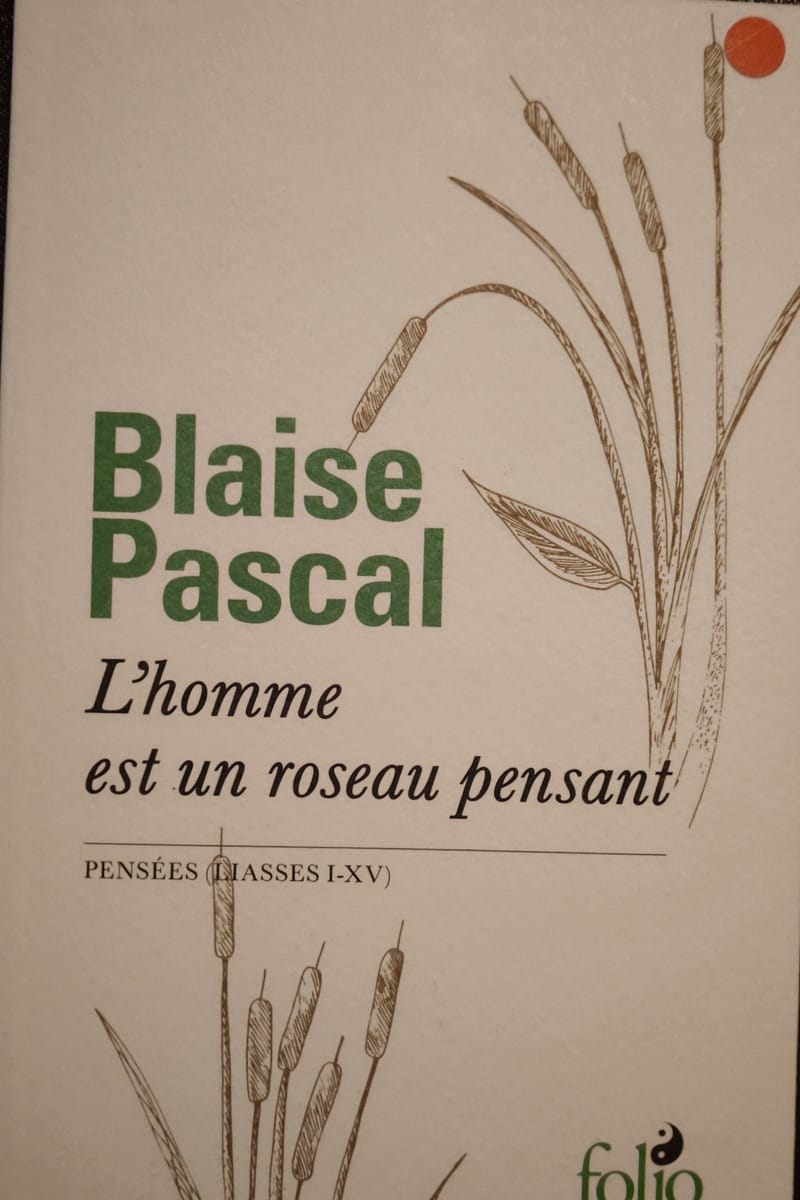 L'homme est un roseau pensant