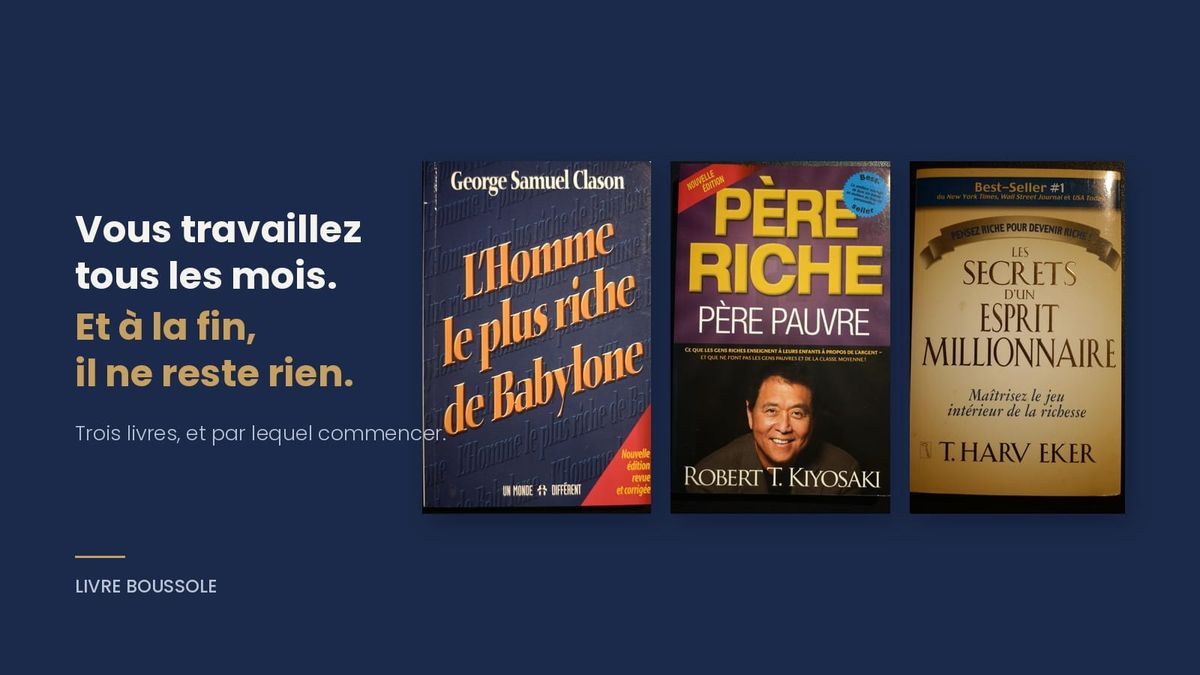Vous travaillez tous les mois. Et à la fin, il ne reste rien.