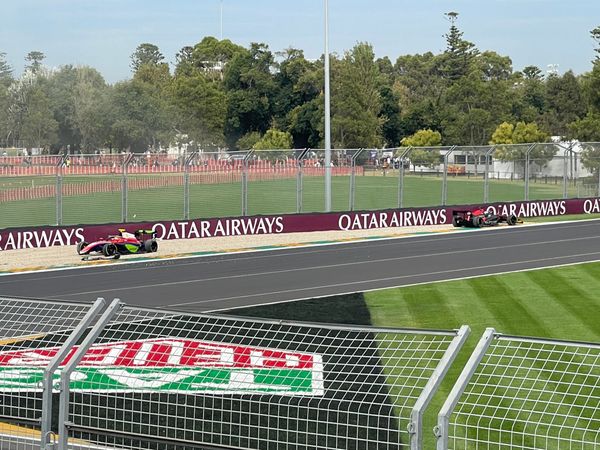 I went to the Australian Grand Prix