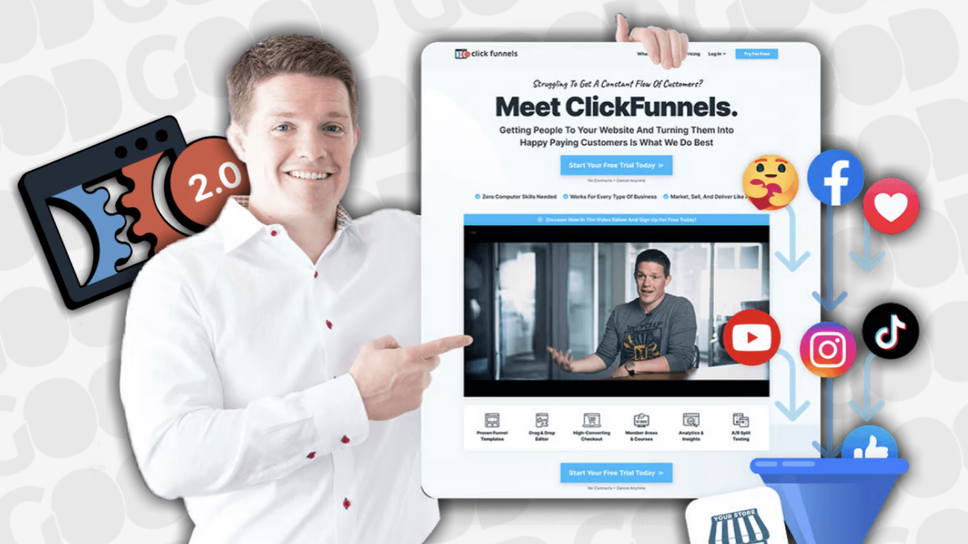 ClickFunnels 2.0 Pricing, Features, Link to Sign Up and More