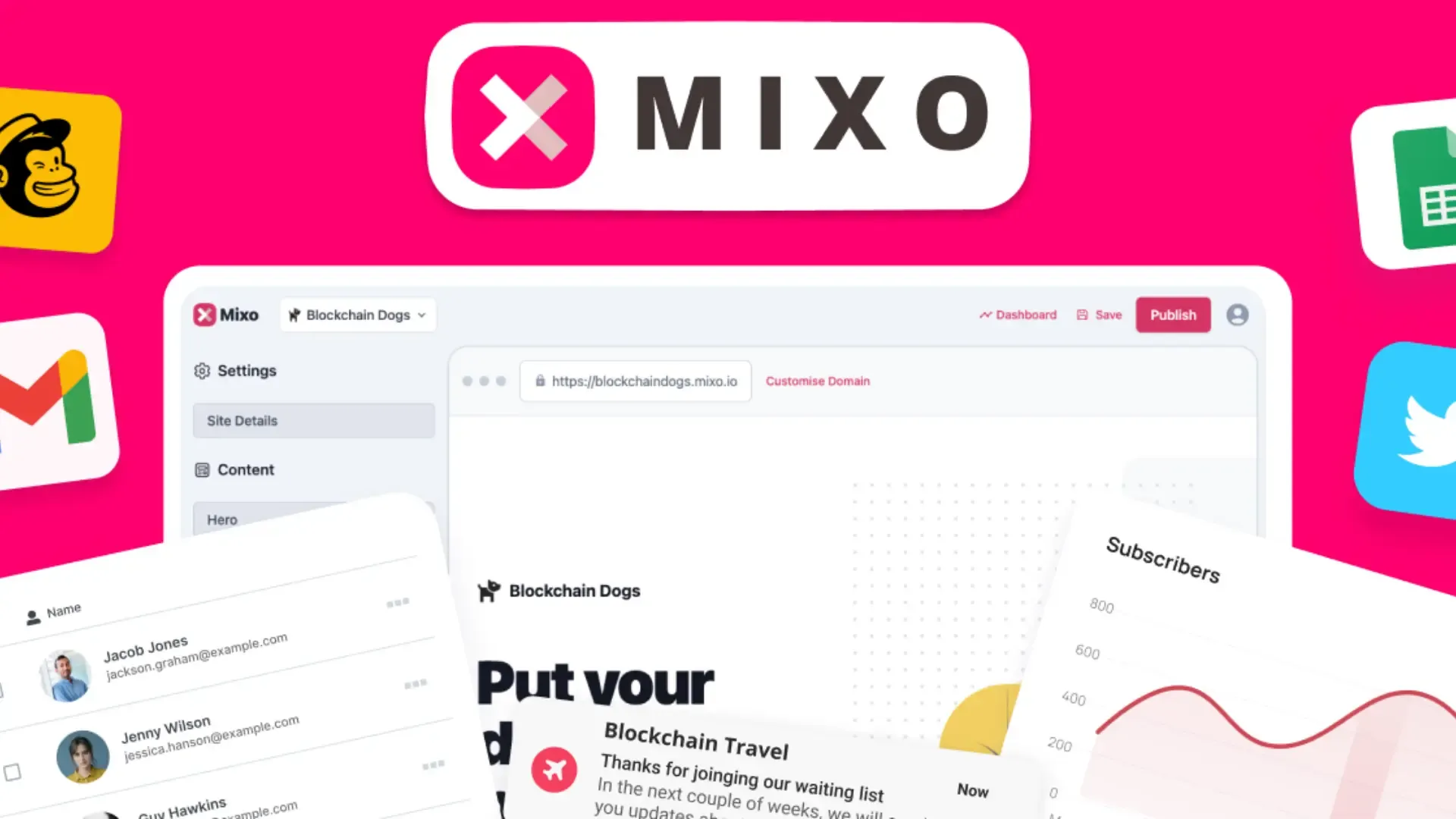 Mixo.io: build a website with AI in seconds