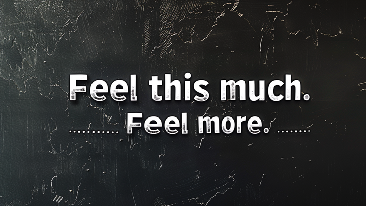 You're Not Escaping Your Feelings. You're Finally Having Them.