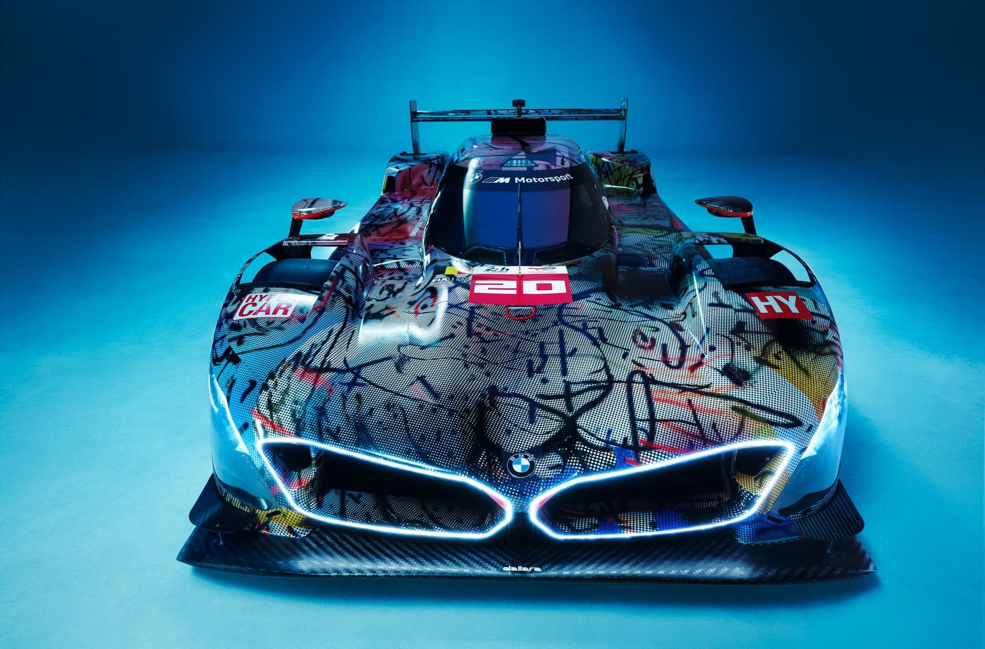BMW Art Car #20 by artist Julie Mehretu. Photo: Tereza Mundilová © BMW AG
