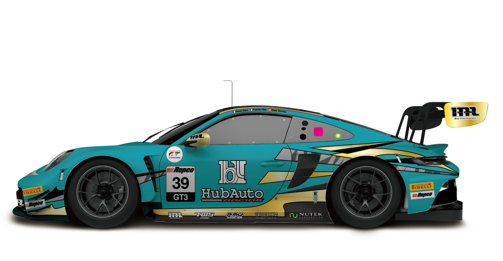 HubAuto Racing Unveils Elite Porsche Trio for Bathurst 12 Hour Glory