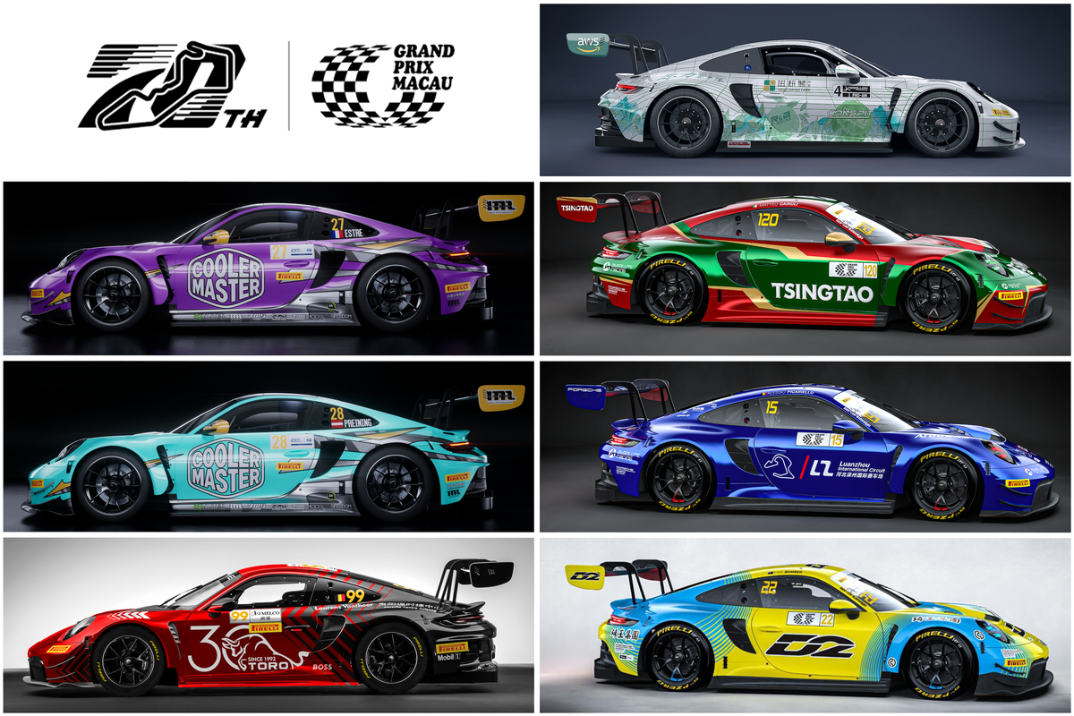 Porsche Sets Stage for Thrilling Macau Grand Prix Showdown