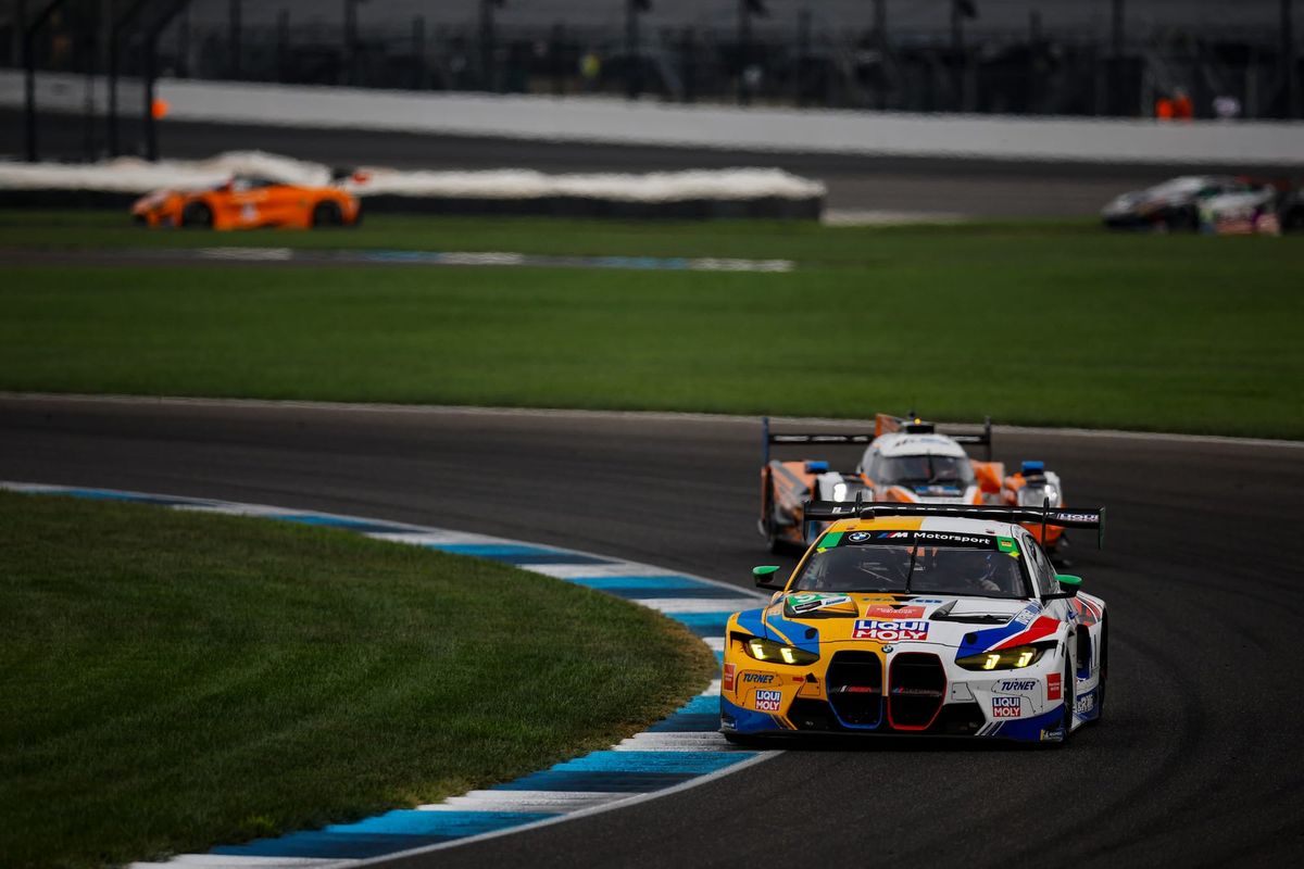 #96: Turner Motorsport, BMW M4 GT3 EVO, GTD: Patrick Gallagher, Robby Foley