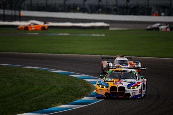 #96: Turner Motorsport, BMW M4 GT3 EVO, GTD: Patrick Gallagher, Robby Foley