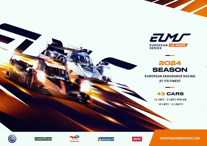 Record-Breaking 43-Car Entry for 2024 European Le Mans Series