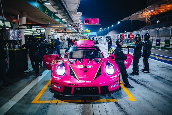 Porsche on Pole in Bahrain