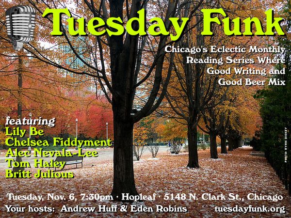 Reminder: Tuesday Funk #122 is tonight!