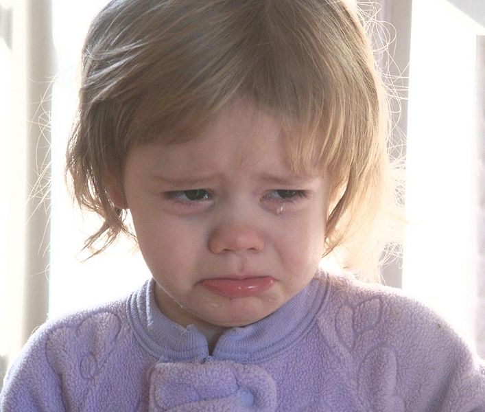 Crying girl