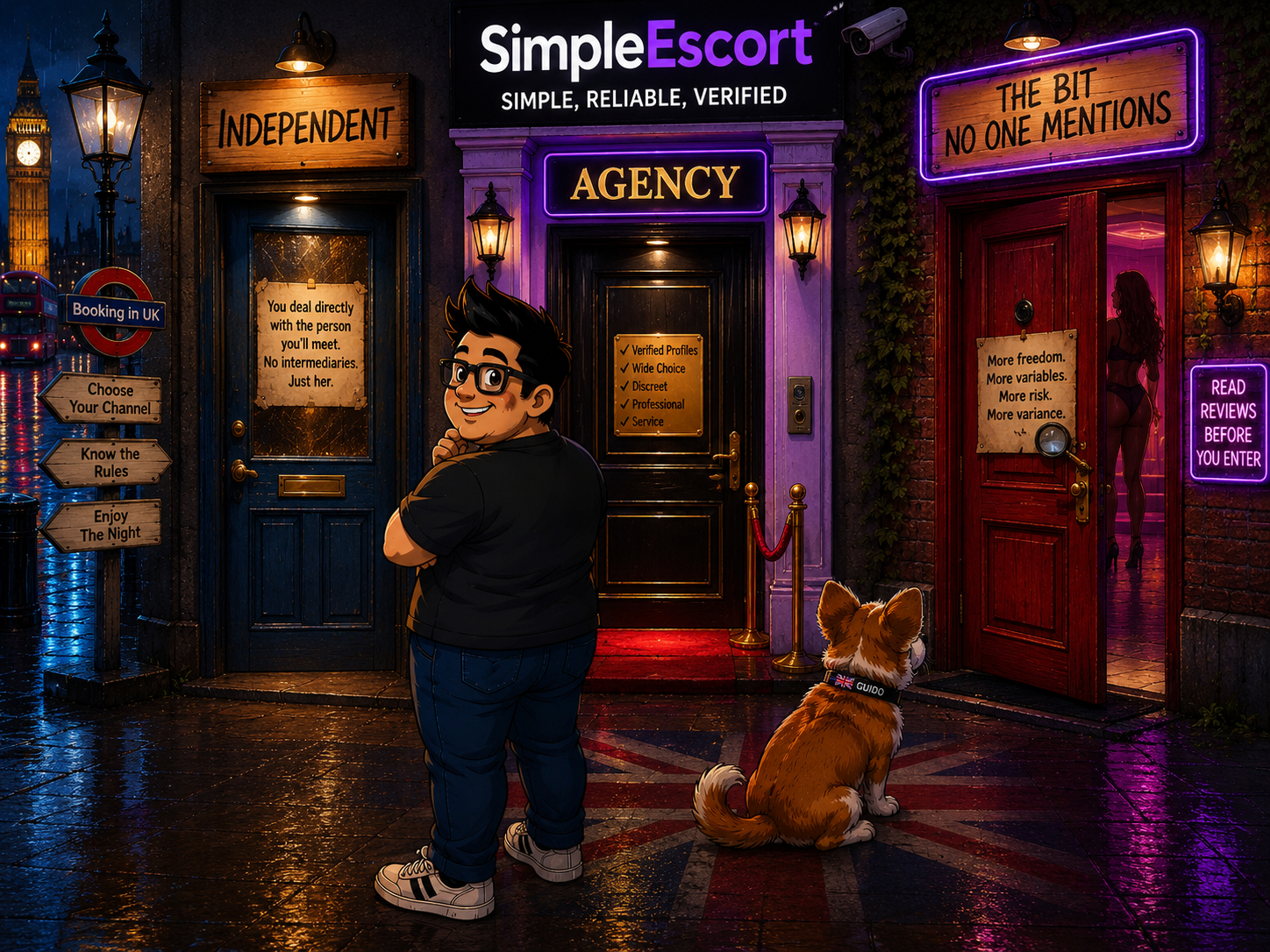 Booking in the UK: Independent, Agency, and the "Bit No One" Mentions