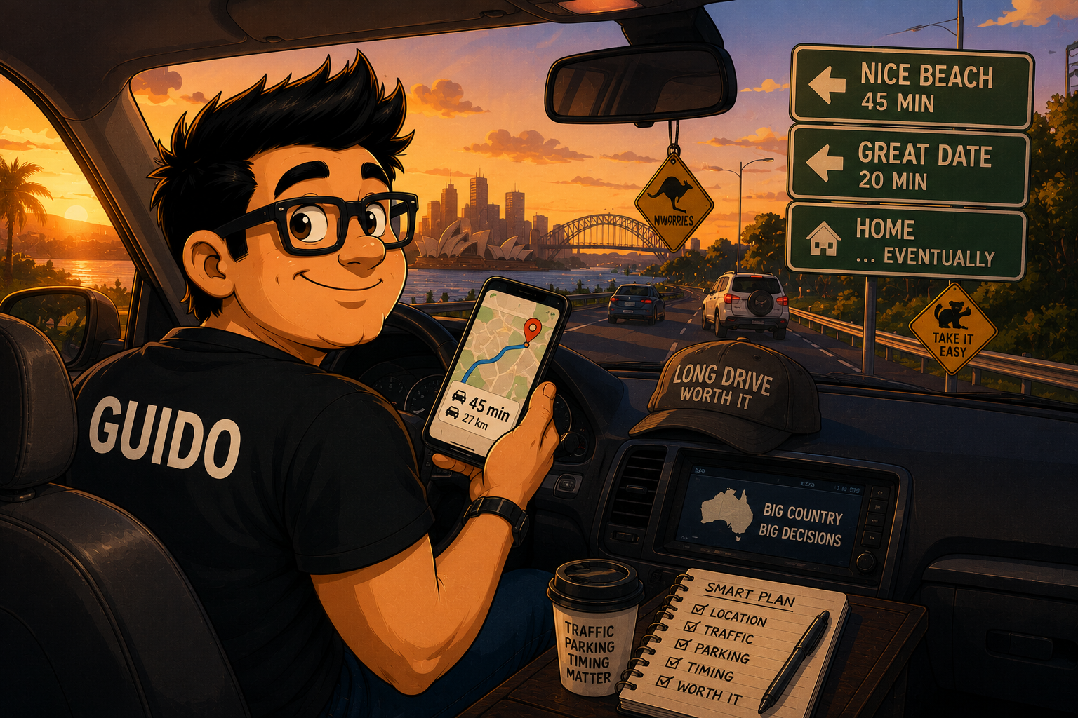 In Australia, desire is a logistics problem