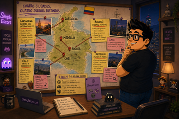 Cuatro ciudades, cuatro juegos distintos: no cometas el error del que llega pensando que Colombia es una sola