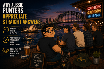 Why Aussie Punters Appreciate Straight Answers