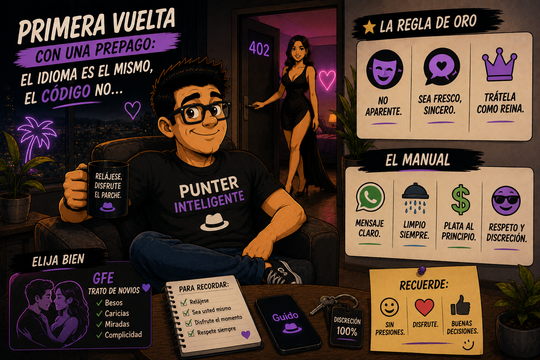 Primera vuelta con una prepago: El idioma es el mismo, el código no…