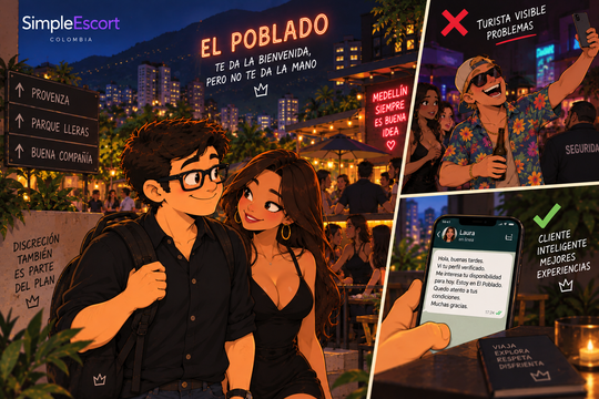 El Poblado te da la bienvenida, pero no te da la mano