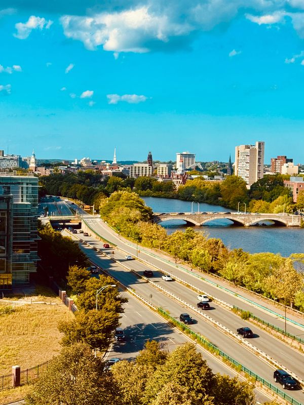 抵达秋天的波士顿😄