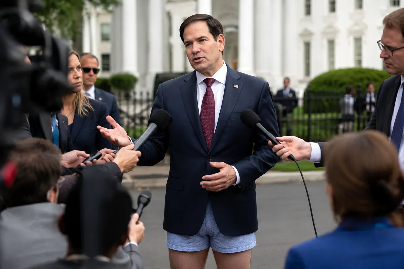 Trump Shits Rubio's Pants