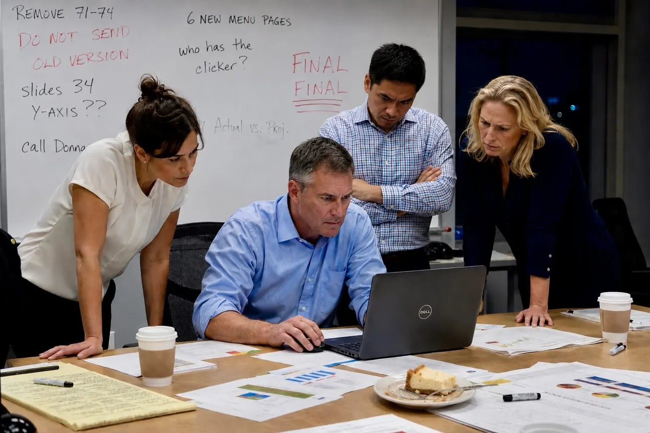 PowerPoint Appendix Removed in Emergency Procedure