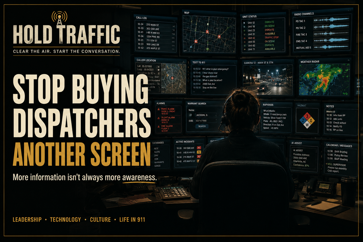 Stop Buying Dispatchers Another Screen