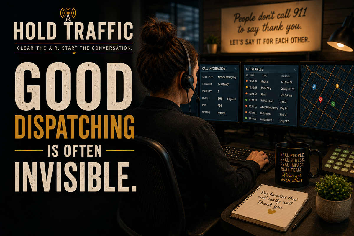 Nobody Calls 911 to Tell You You're Doing a Great Job