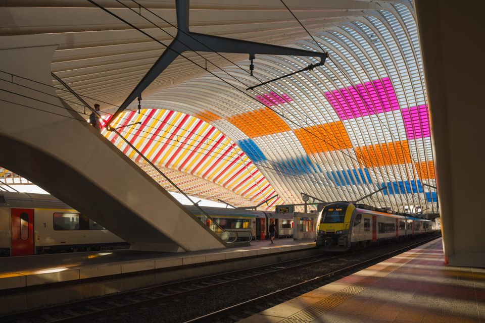 The amazing Liège-Guillemins railway station