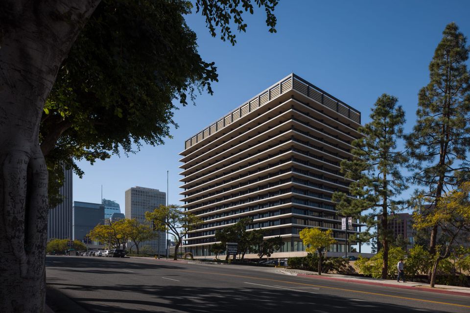 A day spent with the DWP Building in Los Angeles