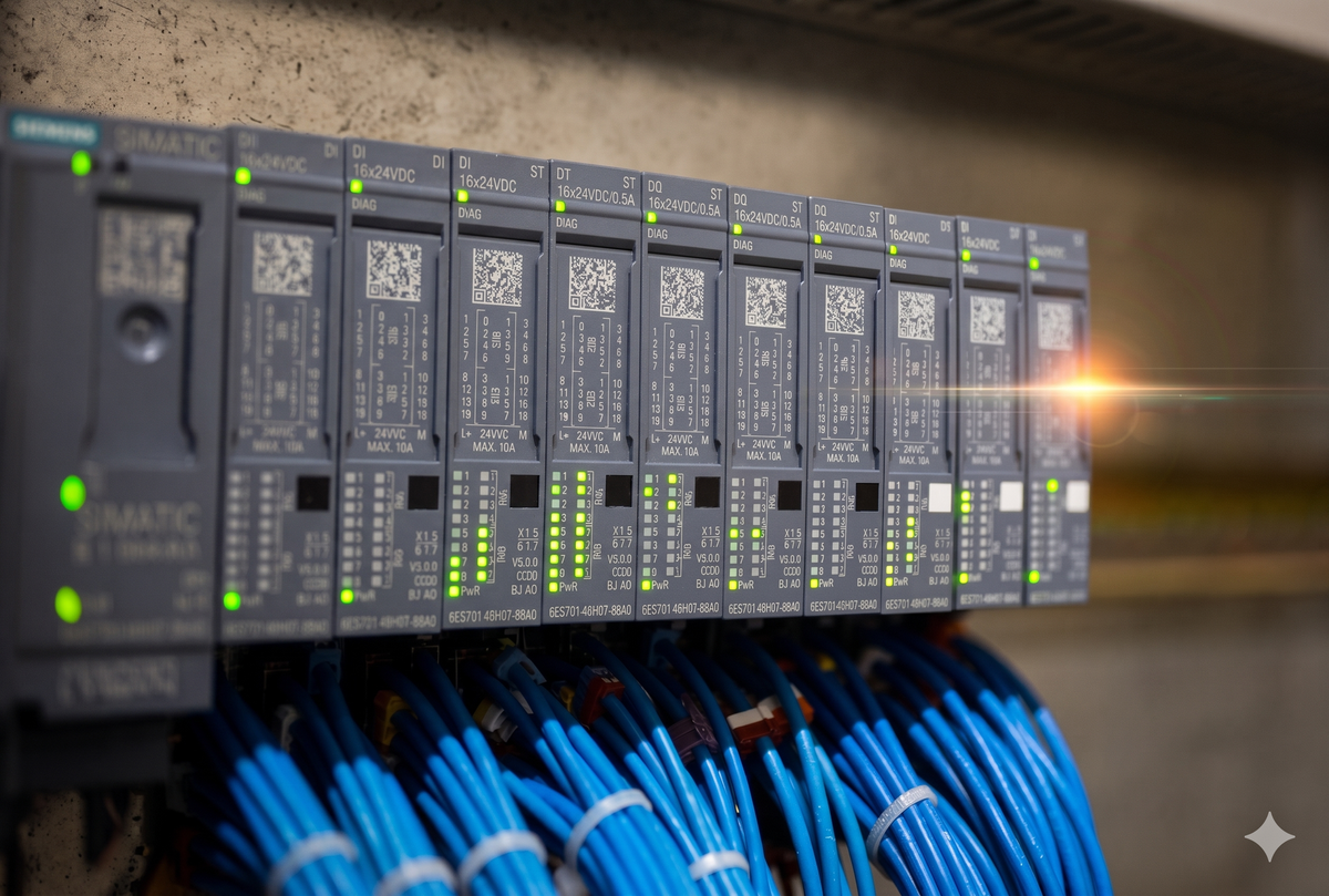 A Tour Inside a Network Setup of a VFD Drilling Rig